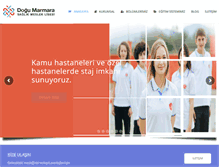 Tablet Screenshot of dogumarmarasml.com